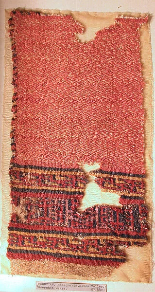 Fragment (Shawl), Peru, A. D. 1000  /  1532. Creator: Unknown
