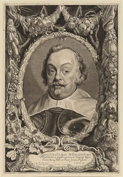 Franciscus de Moncada, 1650?. Creator: Jonas Suyderhoef