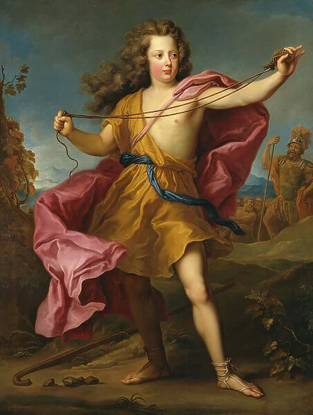 Frederick William I, 1688-1740, King of Prussia, copy of a painting of 1702. Creator: Adolf Ulric Wertmüller