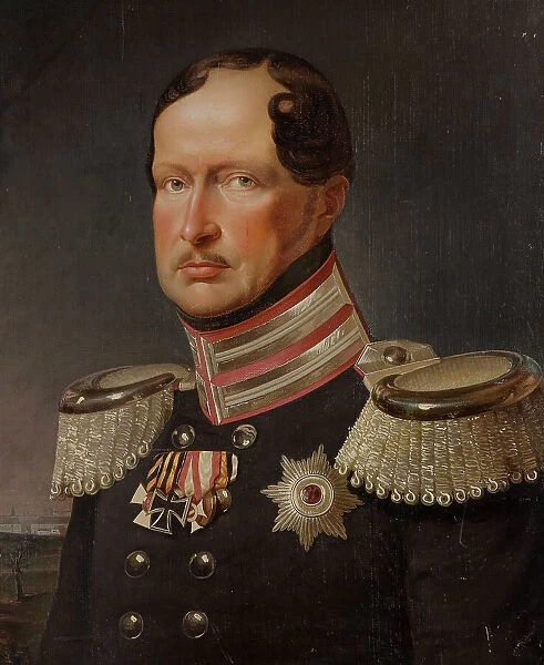 Frederick William III, 1770-1840, King of Prussia, c19th century. Creator: Anon