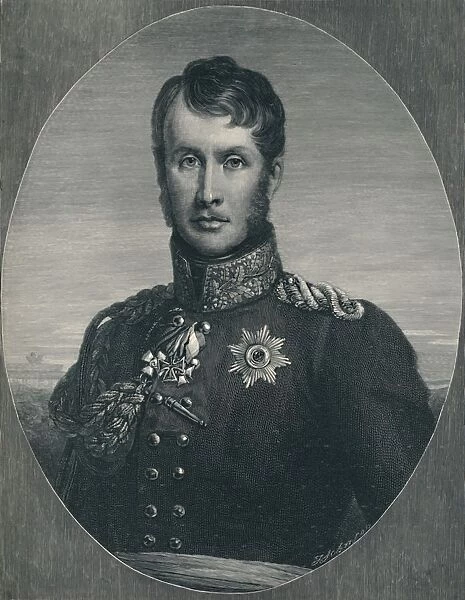 Frederick William III - King of Prussia, c1814-1816, (1896). Artist: T Johnson
