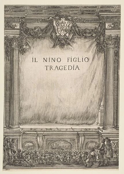 Frontispiece for Il Nino Figlio, 1655. Creator: Stefano della Bella