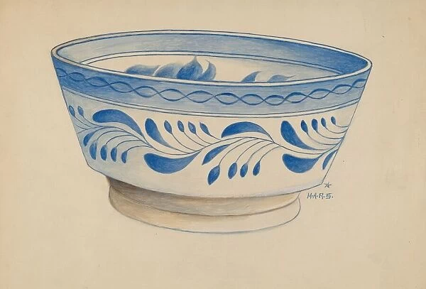 Fruit Bowl, c. 1936. Creator: Margaret Stottlemeyer