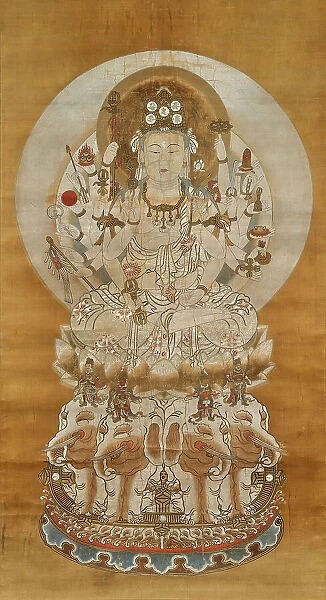 Fugen Bosatsu (Samantabhadra), 18th century. Creator: Unknown Master