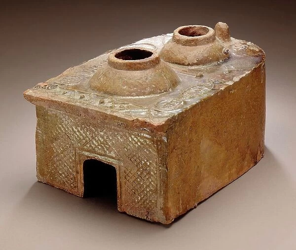 Funerary Sculpture of a Stove, 25-220. Creator: Unknown