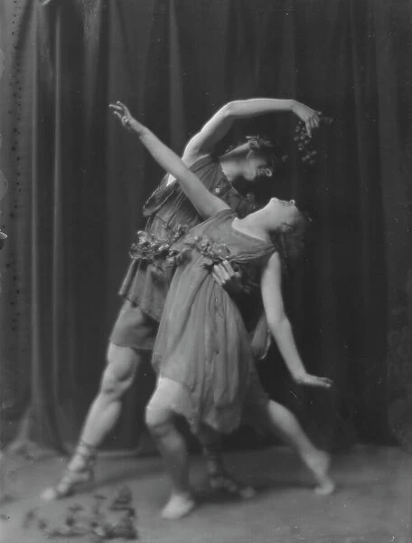 Gaderhoff, Lovena, Miss, and another dancer, 1916. Creator: Arnold Genthe