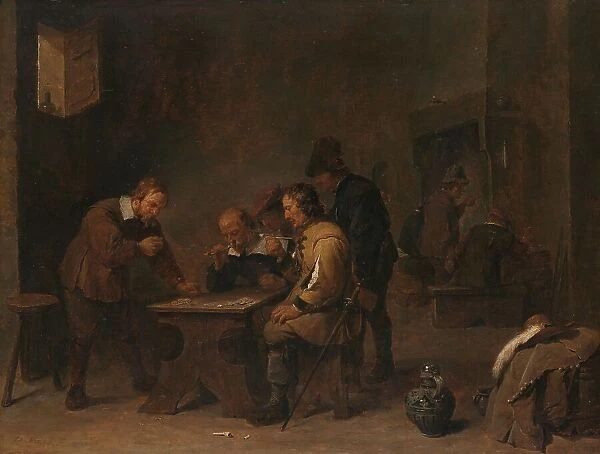 The Gamblers, c.1640. Creator: David Teniers II