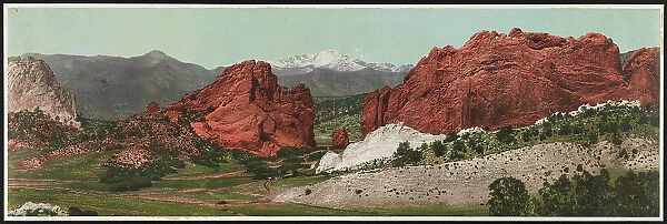 Garden of the Gods, the Gateway, Colorado, c1898. Creator: William H. Jackson