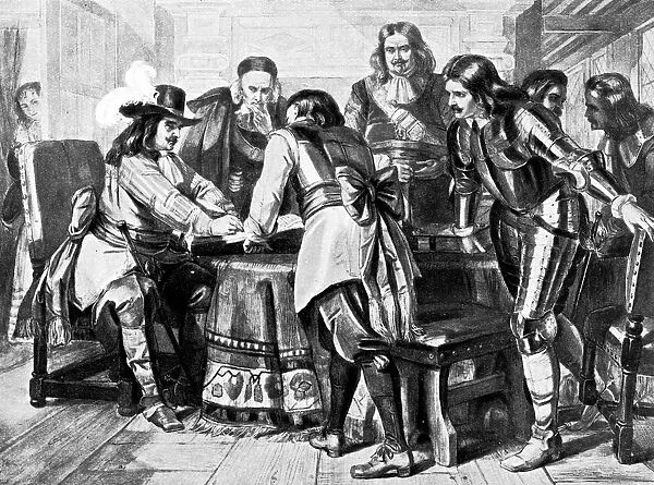 General Monck declares for a Free Parliament, 1660 (c1905)