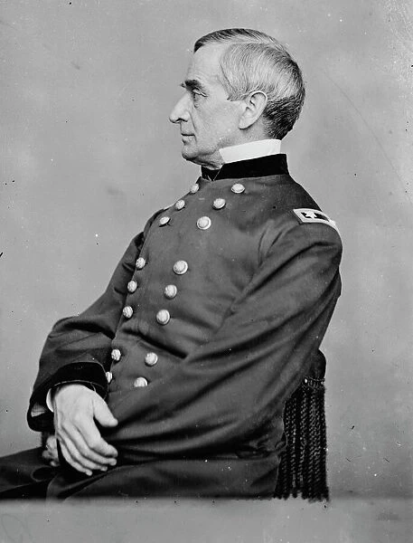 General Robert Anderson, US Army, between 1855 and 1865. Creator: Unknown