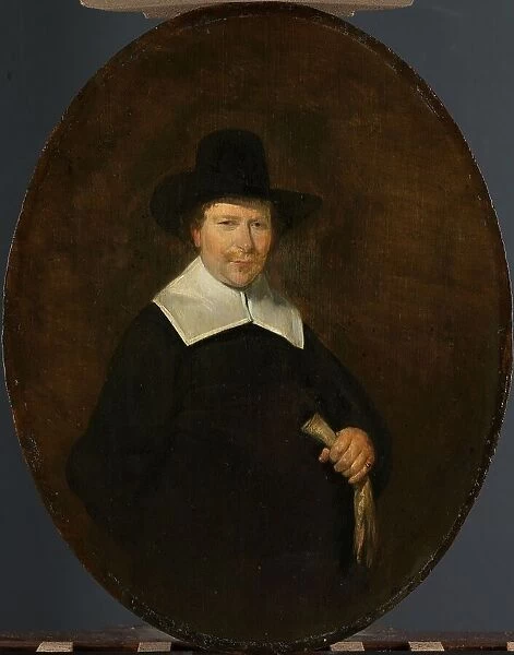 Gerard Abrahamsz van der Schalcke (1609-67). Haarlem Cloth Merchant, 1644. Creator: Gerard Terborch II