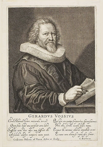 Gerardus Vossius, n.d. Creator: Crispijn de Passe