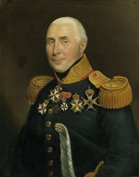 Gijsbertus Martinus Cort Heyligers (1770-1849). Lieutenant General in the Infantry, 1831. Creator: Jan Kieft