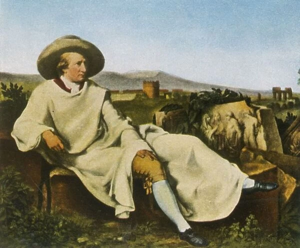 Goethe in Italy, 1786-1788, (1936). Creator: Unknown