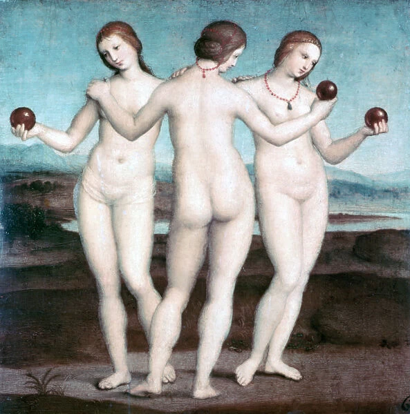 The Three Graces, 1504-1505. Artist: Raphael