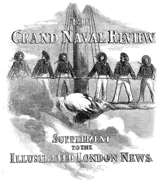 The Grand Naval Review - Supplement, 1856. Creator: Unknown