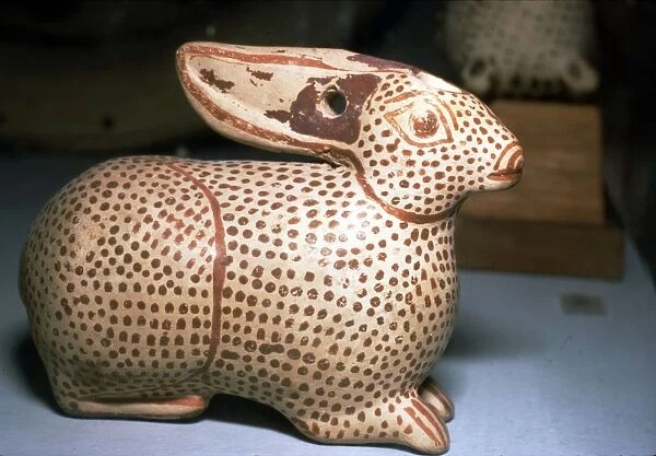 Greek vase in the form of a Hare, Corinthian period, circa early 6th century