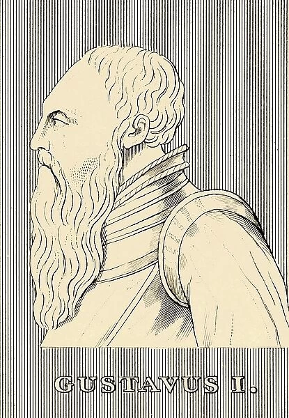 Gustavus I, (1496-1560), 1830. Creator: Unknown