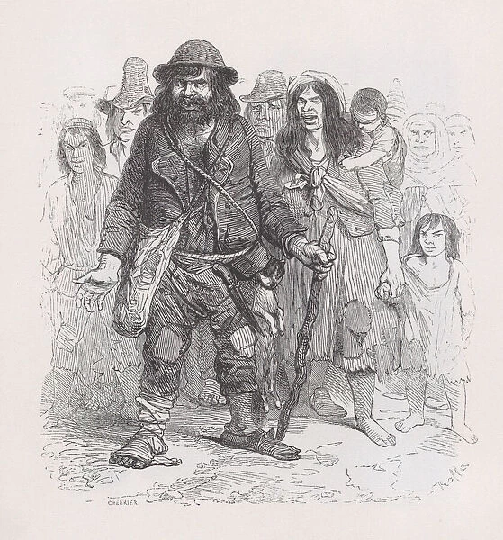 The Gypsies from The Complete Works of Beranger, 1836