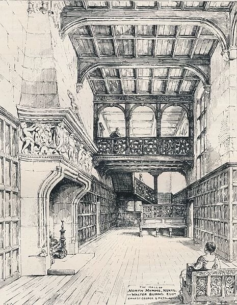 The Hall of North Mymms, Herts, 1898