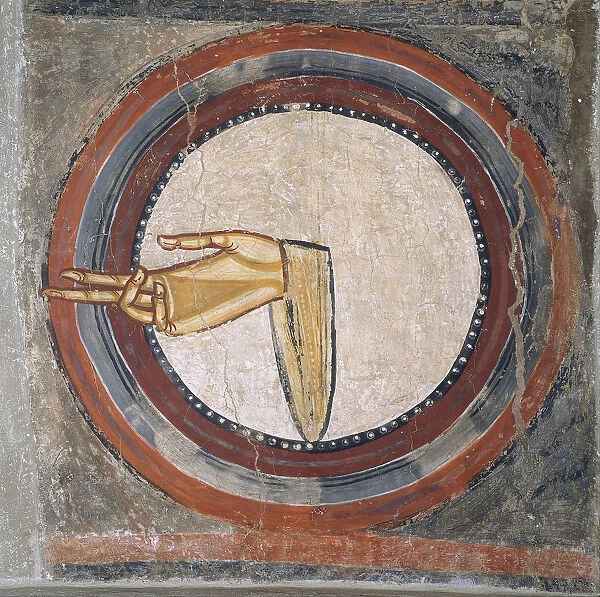 The Hand of God (from Sant Climent de Taull). Artist: Master of Tahull (Master of Sant Climent de Taull) (active 12th century)