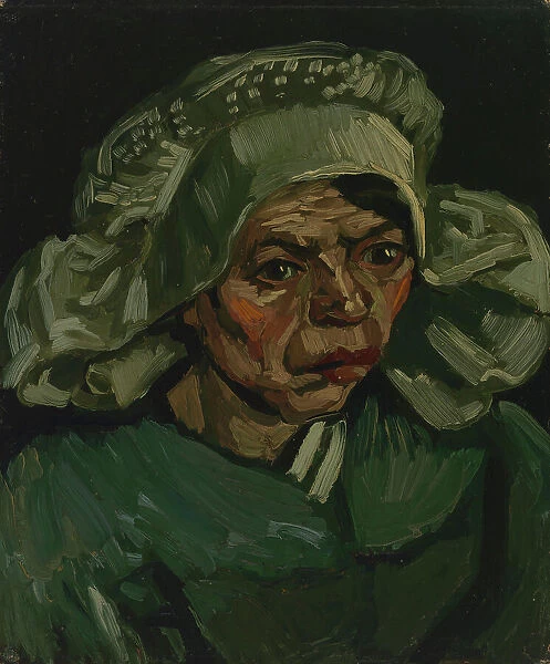 Head of a Woman, 1885. Creator: Gogh, Vincent, van (1853-1890)