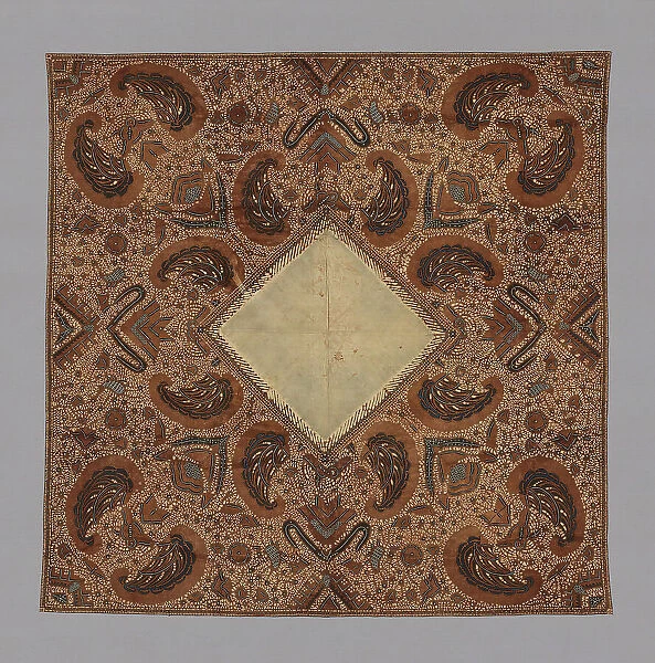 Headcloth (Iket Kepala), Java, Late 19th century. Creator: Unknown