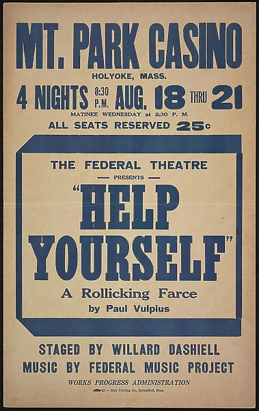 Help Yourself, [193-]. Creator: Unknown