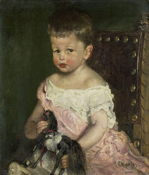 Hendrik Waller (1887-1951) at the age of three, 1890. Creator: Pieter Oyens