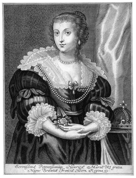 Henrietta Maria of France, Queen Consort of King Charles I of England