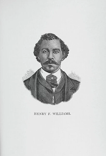 Henry F. Williams, 1887. Creator: Unknown