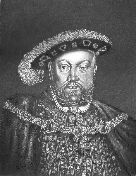 'Henry VIII. King of England; Obit 1546, 1815. Creator: Robert Dunkarton