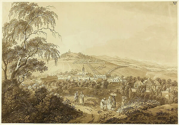 Herrenhut in Saxony, 1754 / 1816. Creator: Adrian Zingg