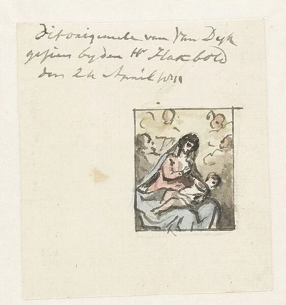 Holy family, 1814. Creator: Juriaan Andriessen