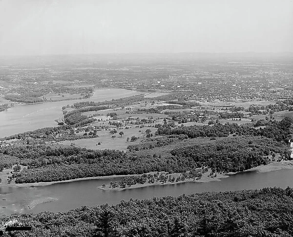 Holyoke and Connecticut River, Holyoke, Mass. c1908. Creator: Unknown