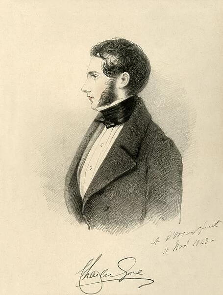 The Hon. Charles Gore, 1843. Creator: Richard James Lane