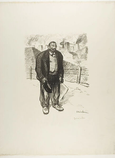 Honest Worker, February 1899. Creator: Theophile Alexandre Steinlen