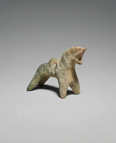 Horse Figurine, Iran, 9th century. Creator: Unknown