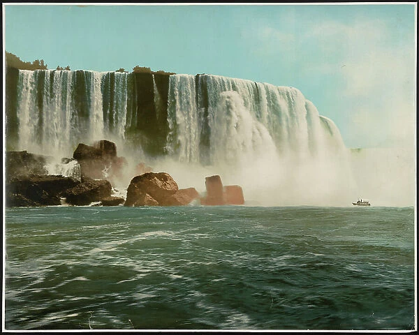 Horseshoe Fall, Niagara, c1901. Creator: William H. Jackson