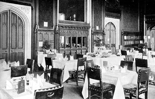 The House of Commons Dining Room, Palace of Westminster, London, c1905