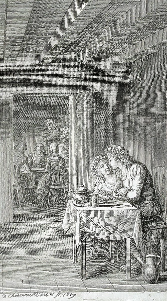 Illustration for Prussian History of the State of Brandenburg, first part, 1789. Creator: Daniel Nikolaus Chodowiecki