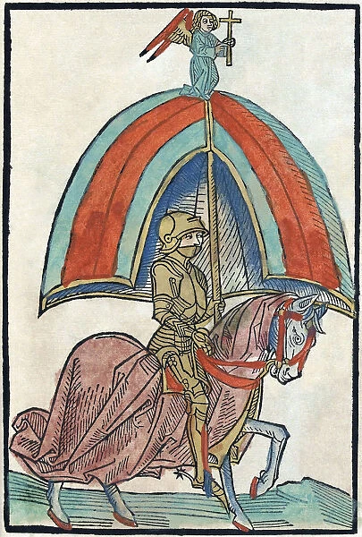 Illustration from Richentals illustrated chronicle, 1480s