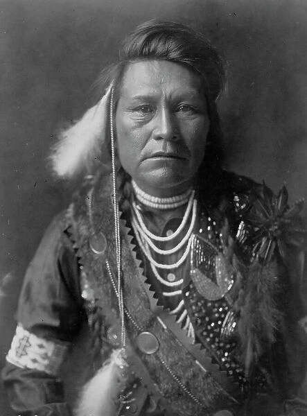 Inashah-Yakima, c1910. Creator: Edward Sheriff Curtis