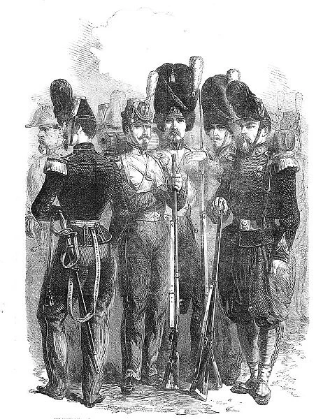 Infantry of the French Imperial Guard, 1854. Creator: Unknown