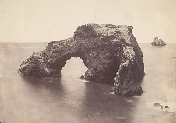 Infernal Rock, Chincha Islands, ca. 1870. Creator: Unknown