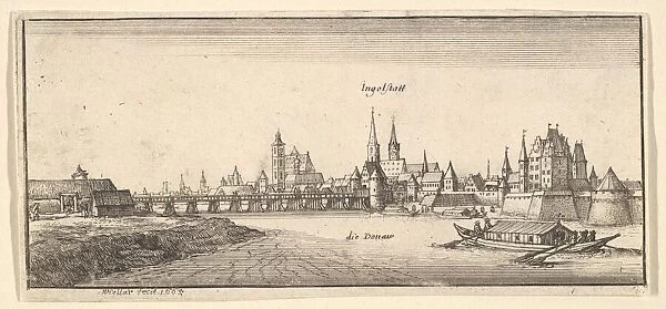 Ingolstadt, 1665. Creator: Wenceslaus Hollar