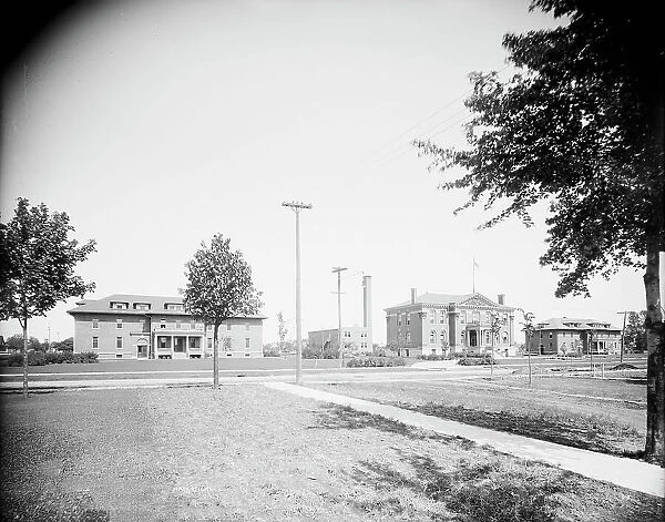 Institute for the blind, Saginaw, Mich. between 1900 and 1910. Creator: Unknown