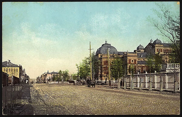 Irkutsk Big street, 1904-1914. Creator: Unknown