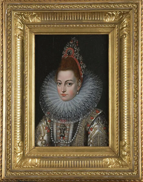 Isabella Klara Eugenia, 1566-1633, married to Archduke Albrecht of Austria. Creator: Frans Pourbus the Younger