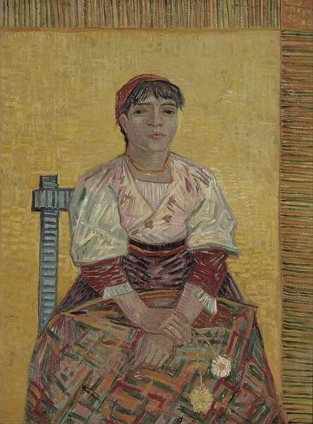 The Italian Woman, 1887. Artist: Gogh, Vincent, van (1853-1890)